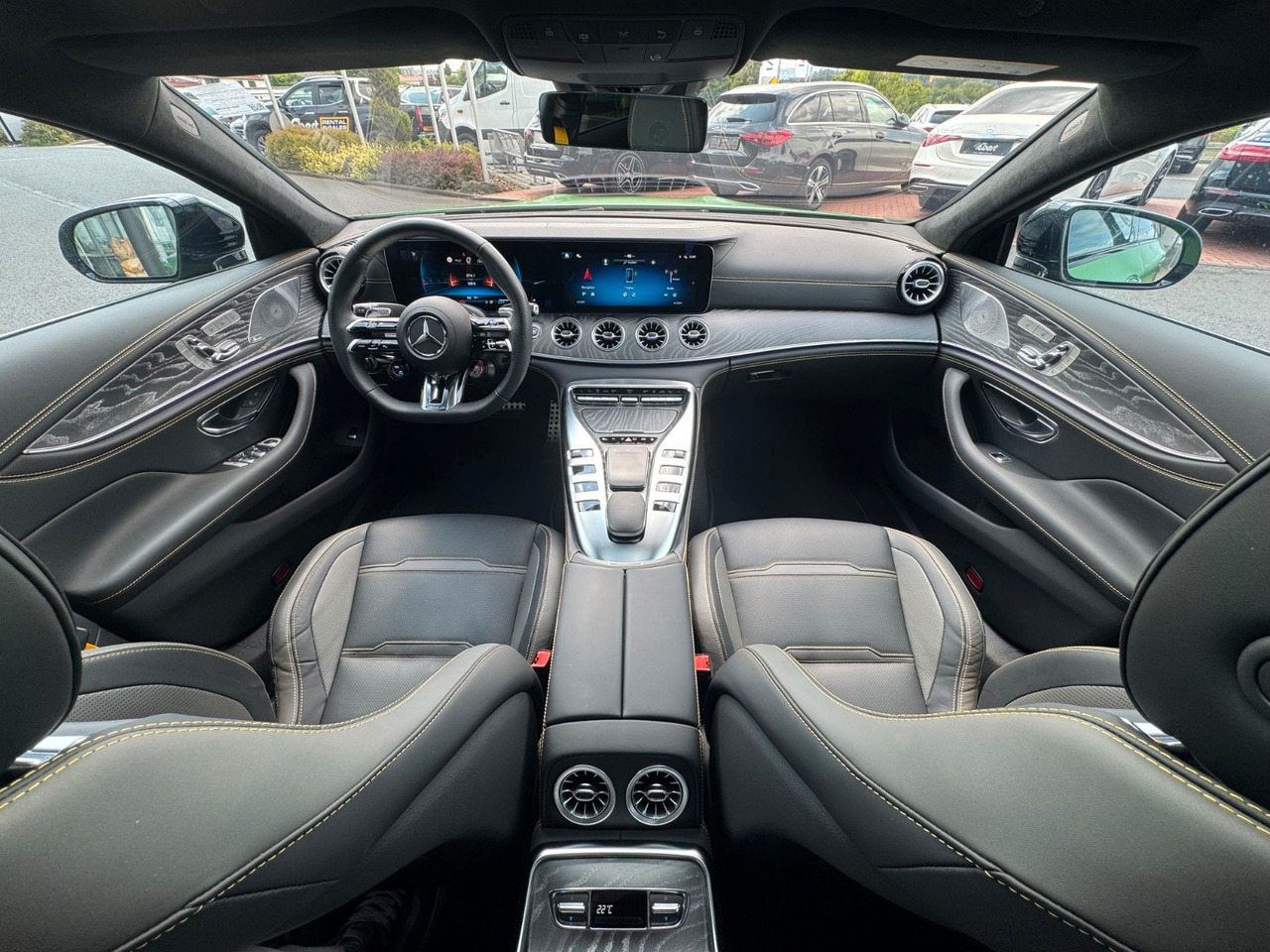 Coupe Mercedes-Benz AMG GT S AirM+Burm+Standh+HUD+360+VOLL: picture 14