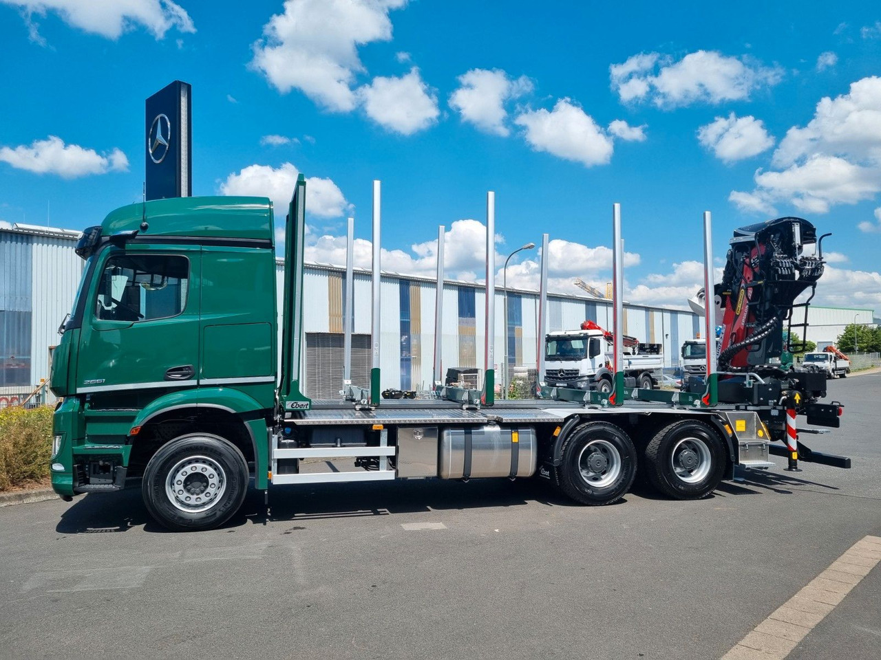 Mercedes-Benz Arocs 2651L 6x4 Palfinger-EPSILON Y Crane M12Z91 - Timber truck, Crane truck: picture 5 Mercedes-Benz Arocs 2651L 6x4 Palfinger-EPSILON Y Crane M12Z91 - Timber truck, Crane truck: picture 5