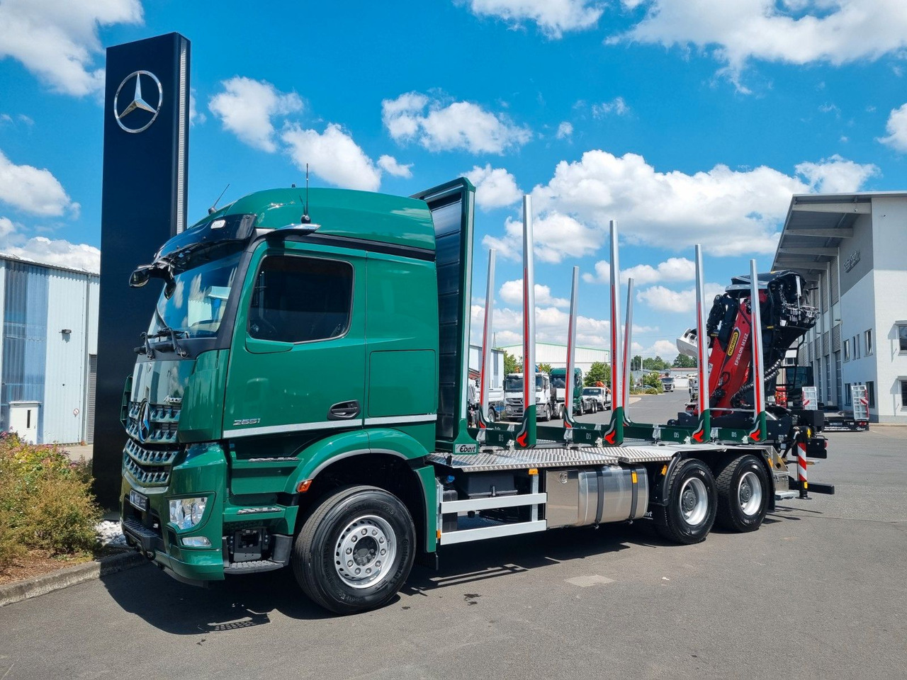 Mercedes-Benz Arocs 2651L 6x4 Palfinger-EPSILON Y Crane M12Z91 - Timber truck, Crane truck: picture 3 Mercedes-Benz Arocs 2651L 6x4 Palfinger-EPSILON Y Crane M12Z91 - Timber truck, Crane truck: picture 3