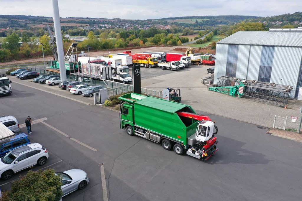 New Timber truck, Crane truck Mercedes-Benz Arocs 2751L HAD + Q170L (11,5m!) -EBERT-Fäll-LKW: picture 6