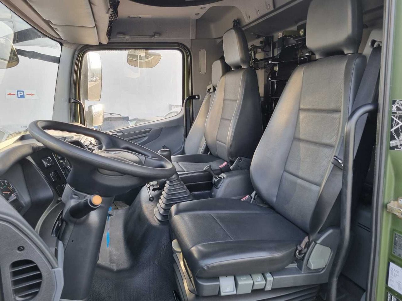 Curtainsider truck Mercedes-Benz Axor 1829 A 4x4 Pritsche/Plane 10 Stück: picture 11