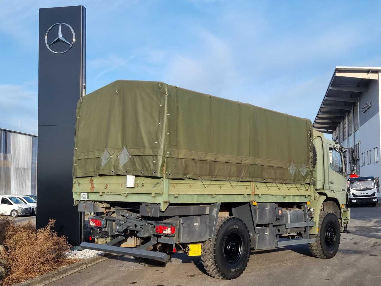 Curtainsider truck Mercedes-Benz Axor 1829 A 4x4 Pritsche/Plane 10 Stück: picture 10