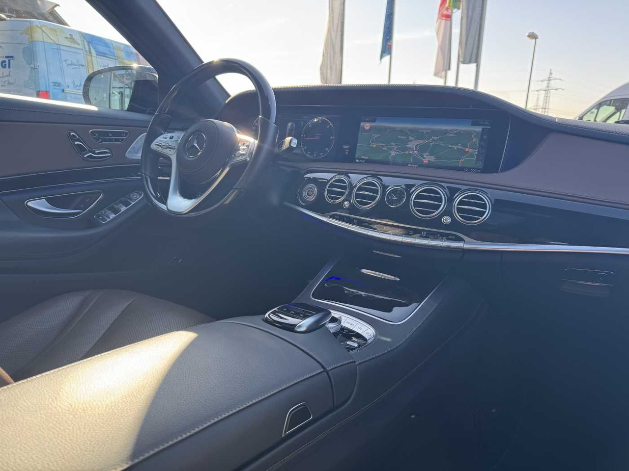 Leasing of  Mercedes-Benz S 400d 4M AMG+Pano+Burm+Distr+Massage+ HUD Mercedes-Benz S 400d 4M AMG+Pano+Burm+Distr+Massage+ HUD: picture 11