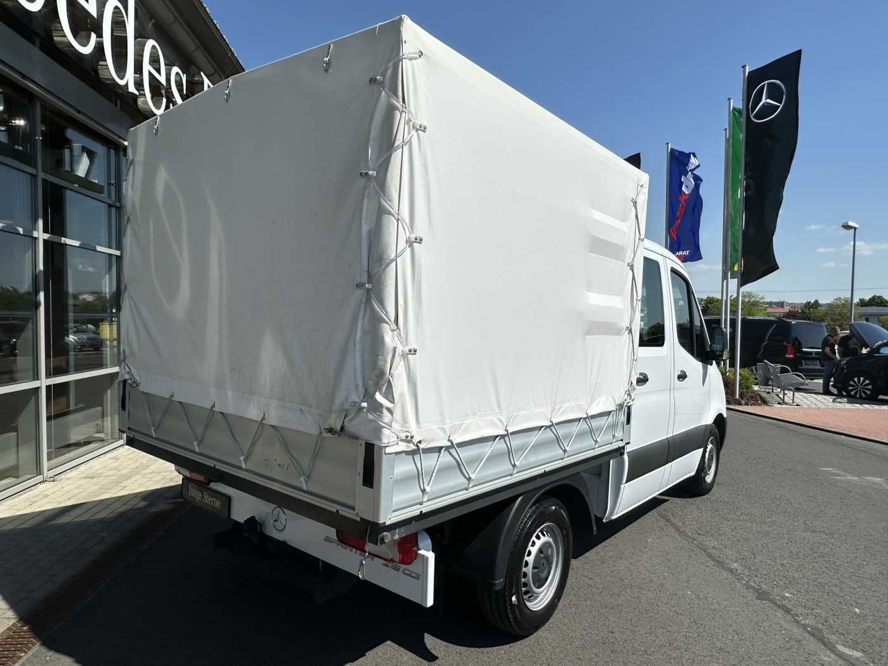 Mercedes-Benz Sprinter 215 CDI DoKa 9G Klima AHK Tempomat SHZ - Curtain side van: picture 4 Mercedes-Benz Sprinter 215 CDI DoKa 9G Klima AHK Tempomat SHZ - Curtain side van: picture 4