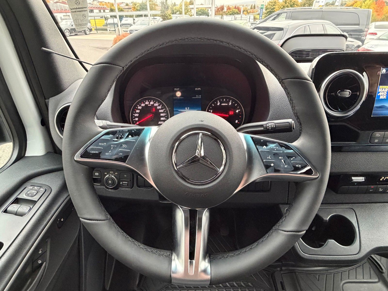 Flatbed van, Combi van Mercedes-Benz Sprinter 317 CDI 3665 9G DoKa AHK Klima Kamera: picture 11