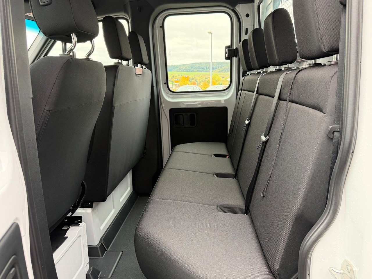 Curtain side van, Combi van Mercedes-Benz Sprinter 317 CDI 3665 9G DoKa AHK Klima Kamera: picture 7