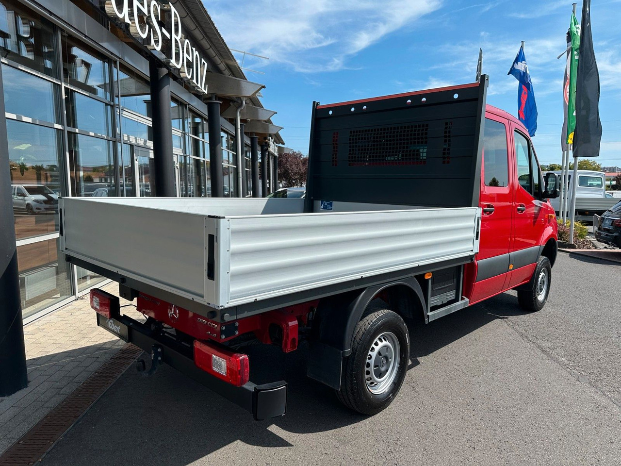 Mercedes-Benz Sprinter 319 CDI 4x4 DoKa Klima AHK3,5to - Flatbed van, Combi van: picture 4 Mercedes-Benz Sprinter 319 CDI 4x4 DoKa Klima AHK3,5to - Flatbed van, Combi van: picture 4