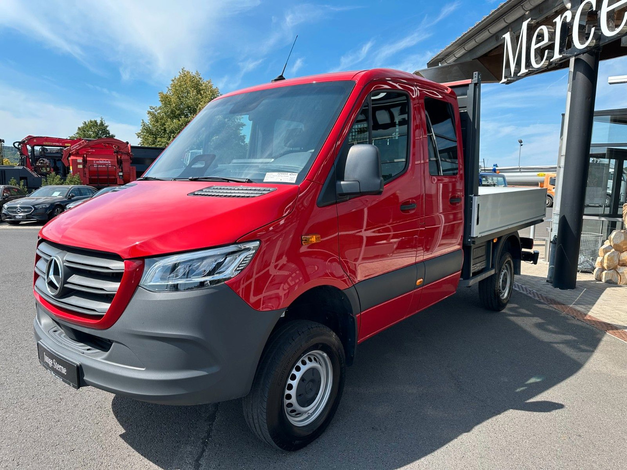 Mercedes-Benz Sprinter 319 CDI 4x4 DoKa Klima AHK3,5to - Curtain side van, Combi van: picture 3 Mercedes-Benz Sprinter 319 CDI 4x4 DoKa Klima AHK3,5to - Curtain side van, Combi van: picture 3