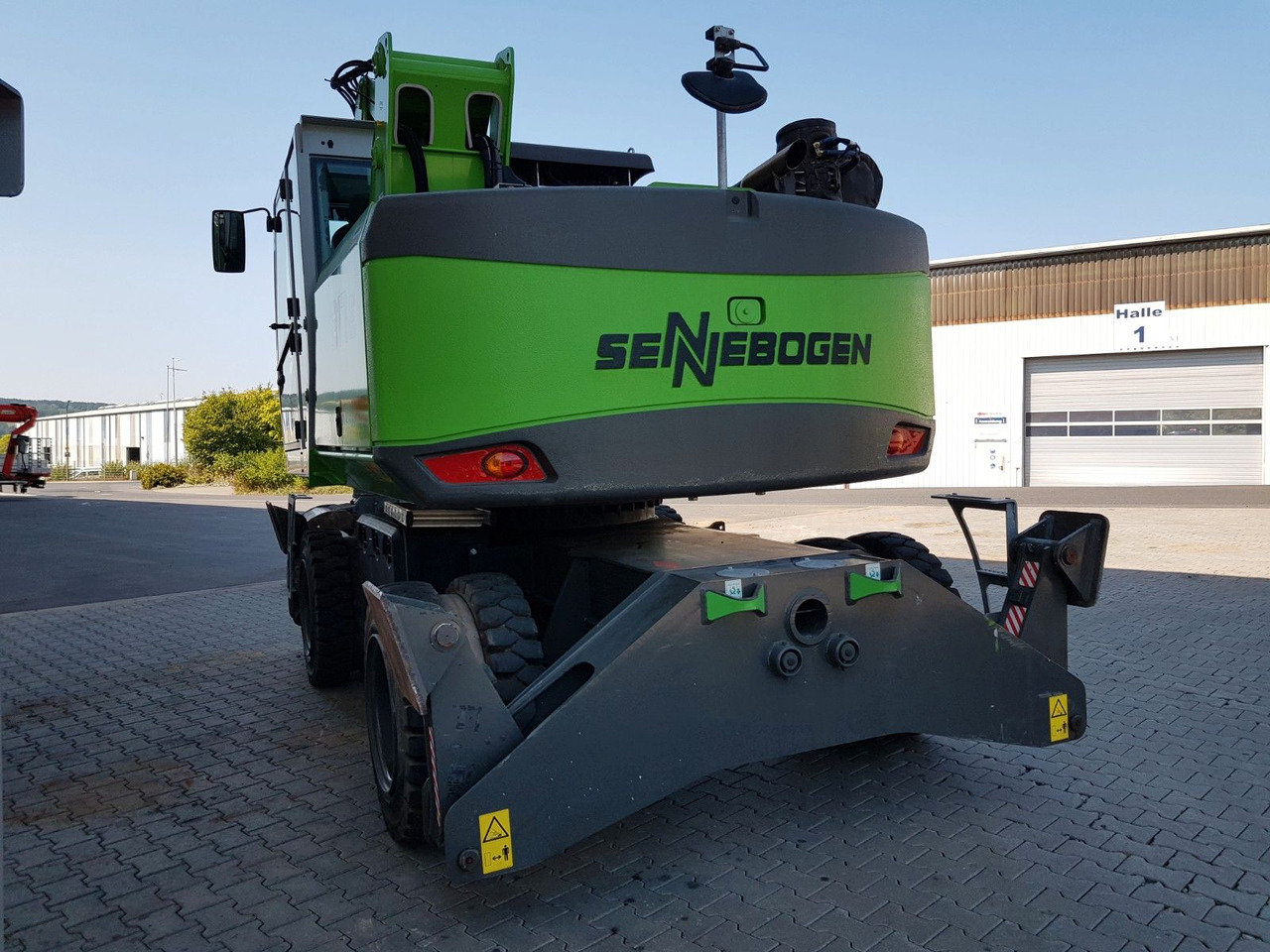 Sennebogen 817E / nur: 1.374h / 2019 / Sortiergreifer - Wheel excavator: picture 5 Sennebogen 817E / nur: 1.374h / 2019 / Sortiergreifer - Wheel excavator: picture 5