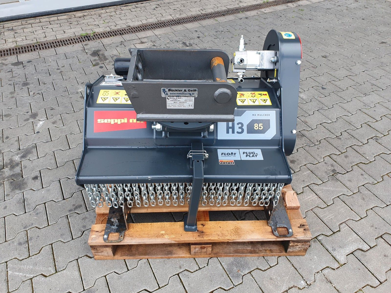 Seppi M. H3 085 / Schlegel / Mulcher / MS03 DEMO - Flail mower/ Mulcher: picture 3 Seppi M. H3 085 / Schlegel / Mulcher / MS03 DEMO - Flail mower/ Mulcher: picture 3
