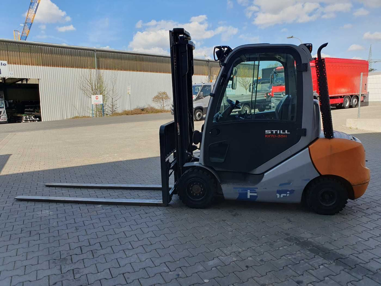 Diesel forklift Still RX70-35 / Duplex: 3.60m! / nur 5.071h! / SS: picture 6