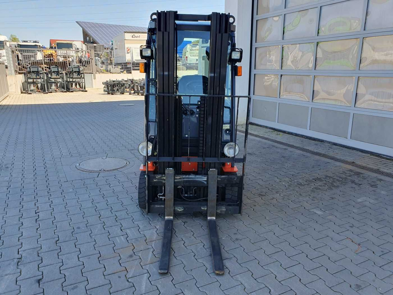Electric forklift Toyota 8FBET15 / Triplex: 4.30m / nur 3.489h! / 2022: picture 8