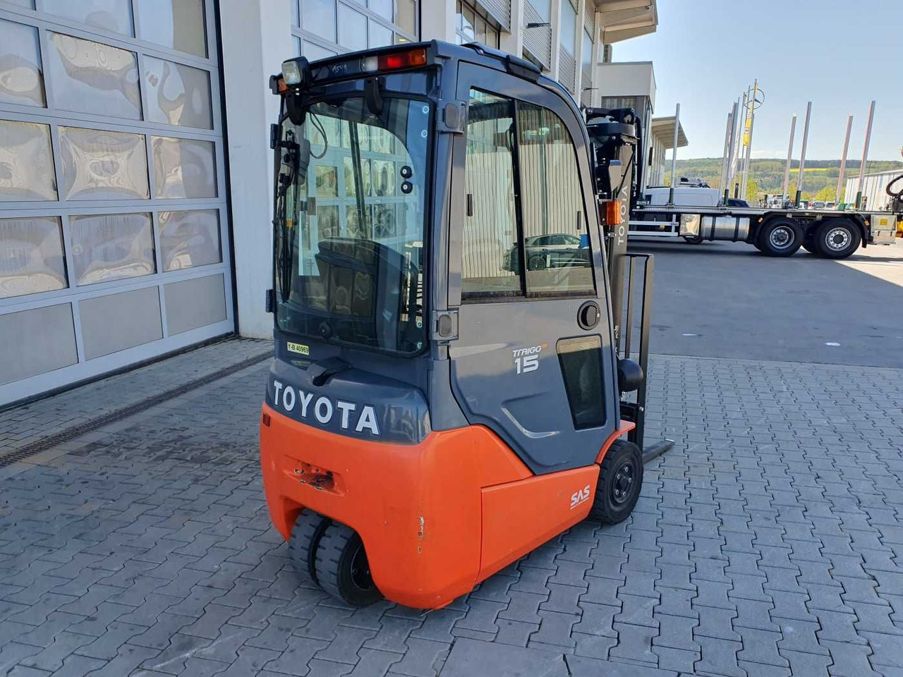 Toyota 8FBET15 / Triplex: 4.30m / nur 3.489h! / 2022 - Diesel forklift: picture 3 Toyota 8FBET15 / Triplex: 4.30m / nur 3.489h! / 2022 - Diesel forklift: picture 3