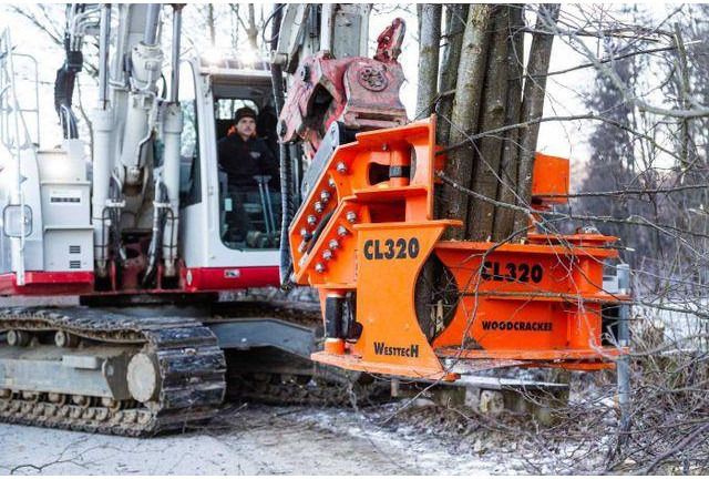 Westtech Woodcracker CL320 Fällkopf Fällgreifer - Felling head: picture 1 Westtech Woodcracker CL320 Fällkopf Fällgreifer - Felling head: picture 1