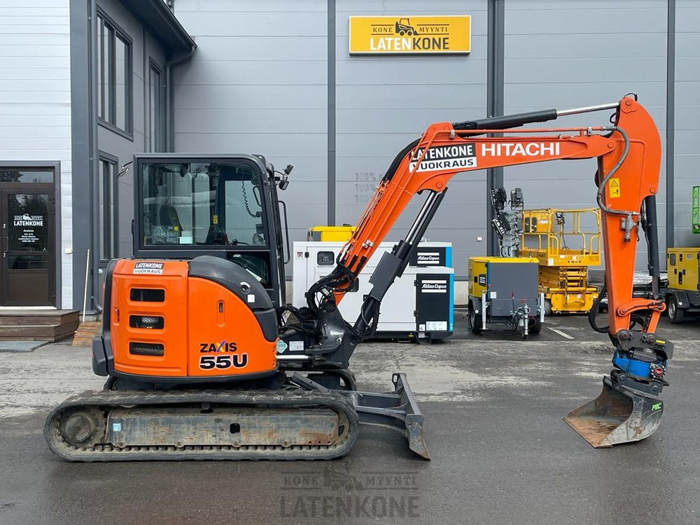 Hitachi ZX 55U-5A kaivinkone - Crawler excavator: picture 1 Hitachi ZX 55U-5A kaivinkone - Crawler excavator: picture 1