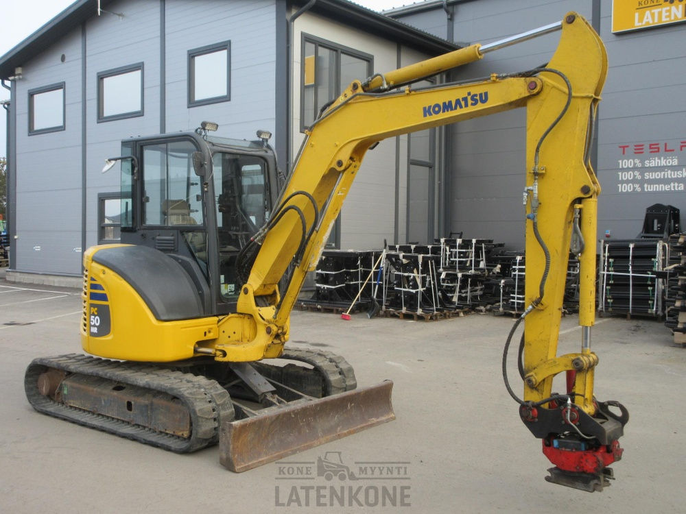 Komatsu PC50MR PETOKSELLA VIETY LÖYTÖPALKKIO STOLEN - Crawler excavator: picture 2 Komatsu PC50MR PETOKSELLA VIETY LÖYTÖPALKKIO STOLEN - Crawler excavator: picture 2