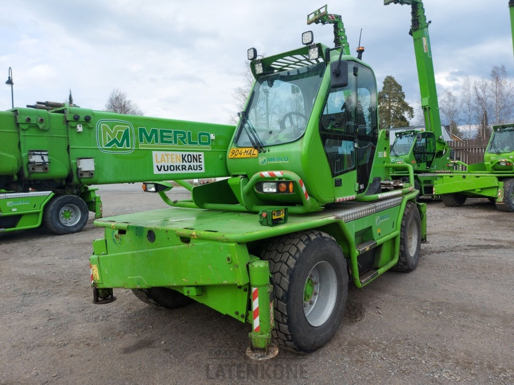 Telescopic handler Merlo ROTO 40.25MCSS with basket, remote, jib: picture 13