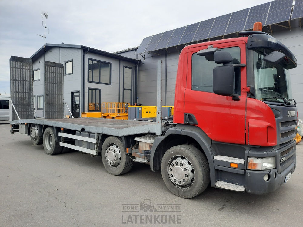 Scania P380 8x2 koneenkuljetusauto - Autotransporter truck: picture 2 Scania P380 8x2 koneenkuljetusauto - Autotransporter truck: picture 2