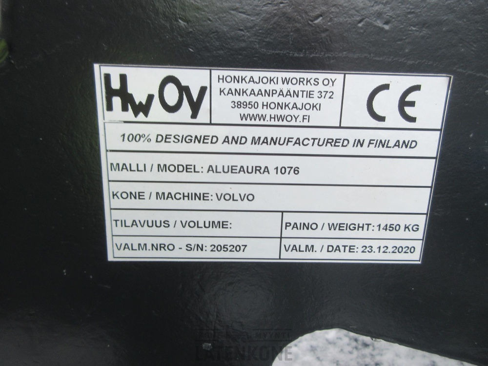 Snow plough Volvo U-aura 480-280 HW: picture 18