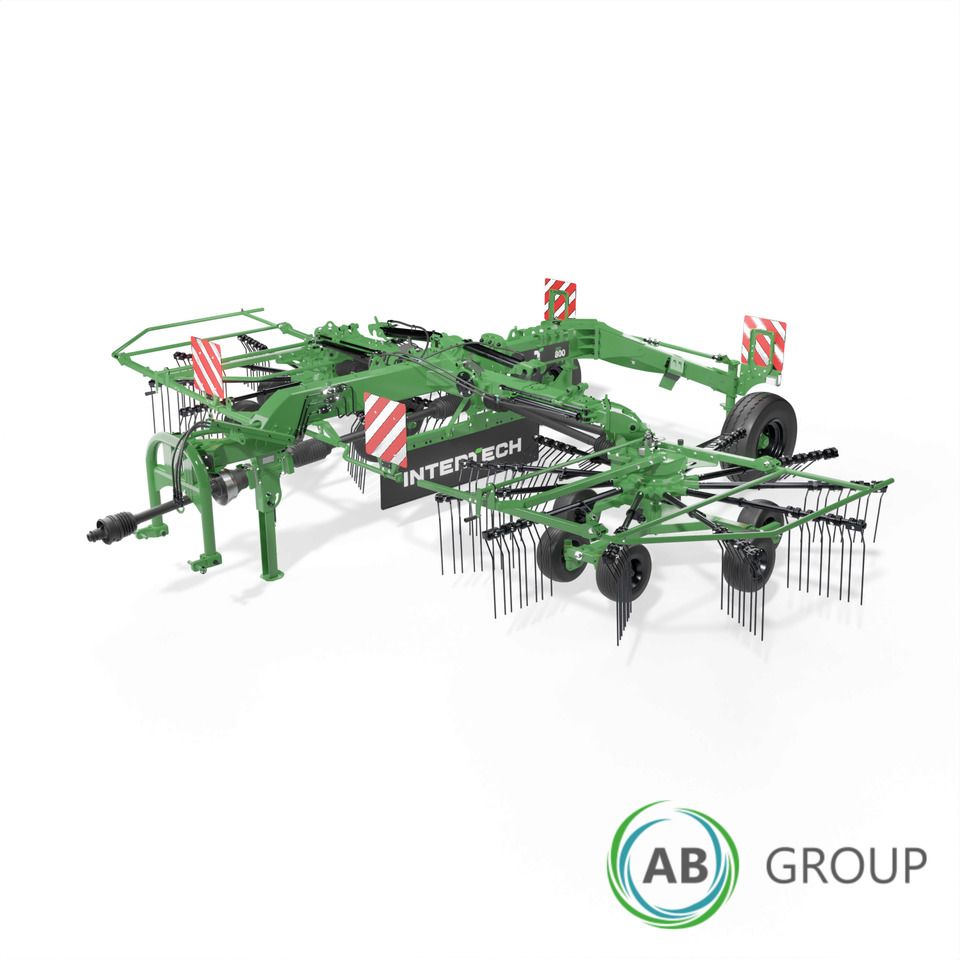 Inter-Tech rotary rake ZKD 800, GZD01 - Tedder/ Rake: picture 1 Inter-Tech rotary rake ZKD 800, GZD01 - Tedder/ Rake: picture 1