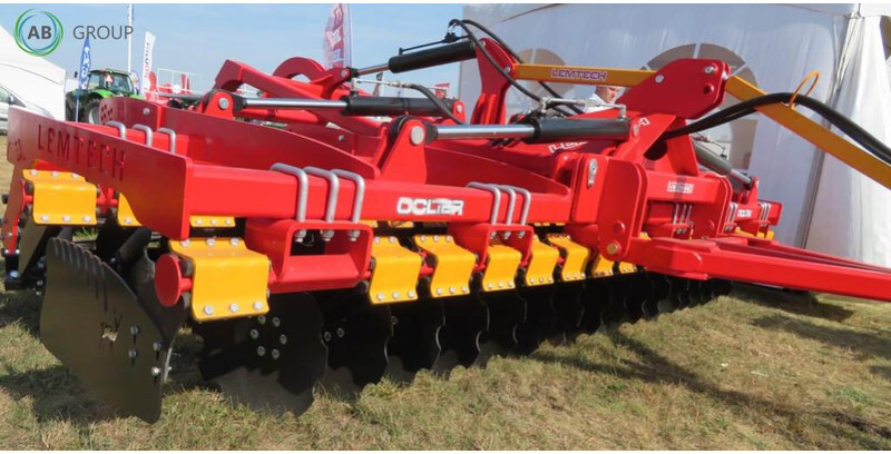 Lemtech brona talerzowa hydrauliczna z wózkiem transportow - Disc harrow: picture 1 Lemtech brona talerzowa hydrauliczna z wózkiem transportow - Disc harrow: picture 1