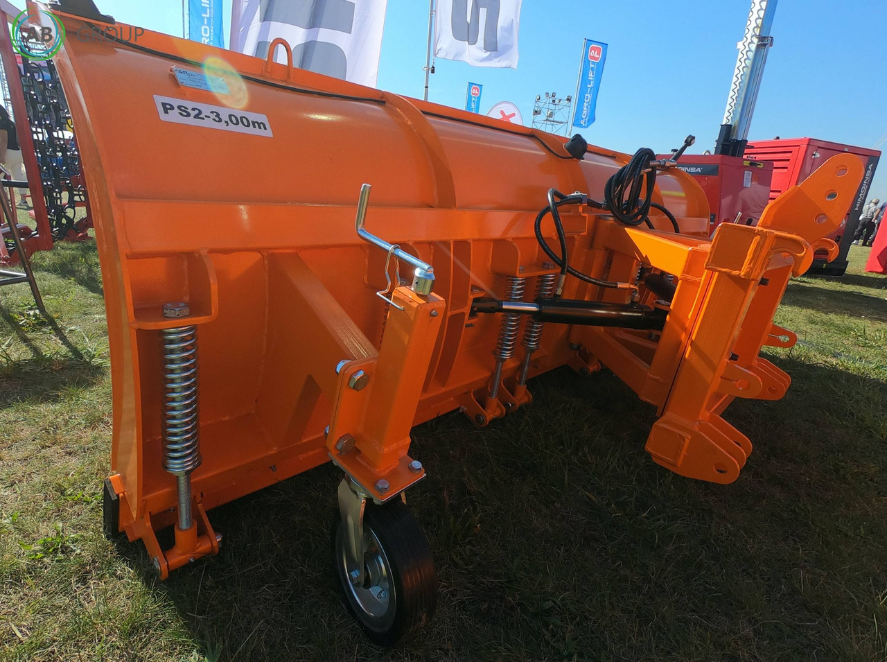 Spawex straight snow plow PS-2, 3 m - Snow plough for Agricultural machinery: picture 4 Spawex straight snow plow PS-2, 3 m - Snow plough for Agricultural machinery: picture 4