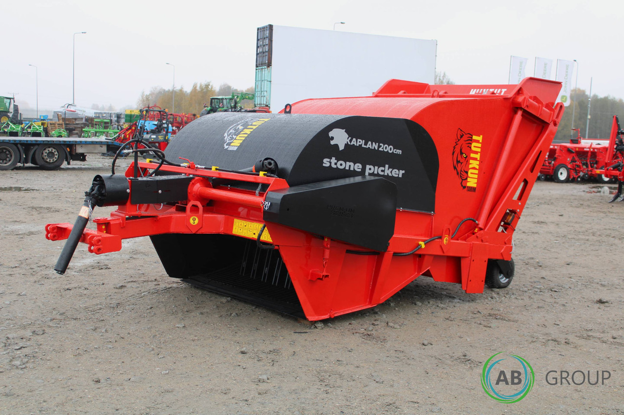 Stone picker Tutkun Kaplan 2 m - Soil tillage equipment: picture 2 Stone picker Tutkun Kaplan 2 m - Soil tillage equipment: picture 2