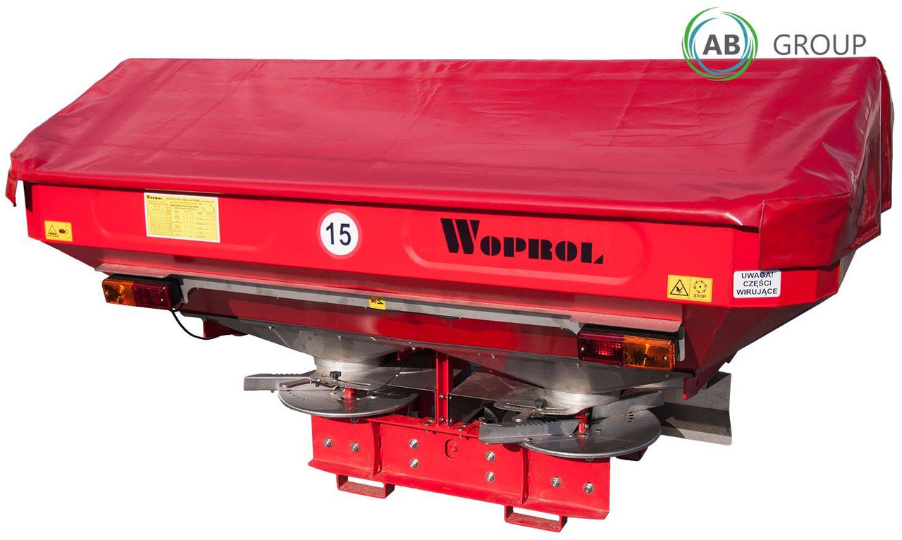 Woprol Fertilizer Spreader JUNIOR II PLUS (800kg, 1200kg, 1600kg) - Fertilizer spreader: picture 1 Woprol Fertilizer Spreader JUNIOR II PLUS (800kg, 1200kg, 1600kg) - Fertilizer spreader: picture 1