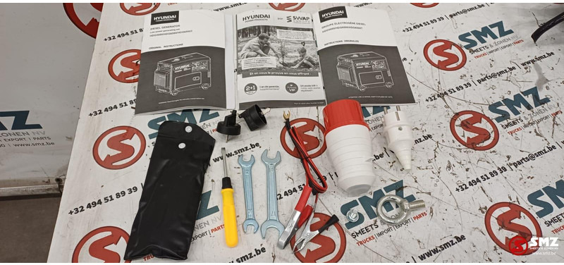 Construction machinery Hyundai Occ stroomgroep HDG6500T Hyundai 6.5kva: picture 6 Construction machinery Hyundai Occ stroomgroep HDG6500T Hyundai 6.5kva: picture 6