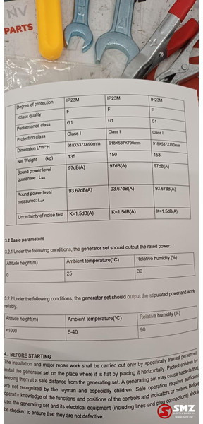 Construction machinery Hyundai Occ stroomgroep HDG6500T Hyundai 6.5kva: picture 8 Construction machinery Hyundai Occ stroomgroep HDG6500T Hyundai 6.5kva: picture 8
