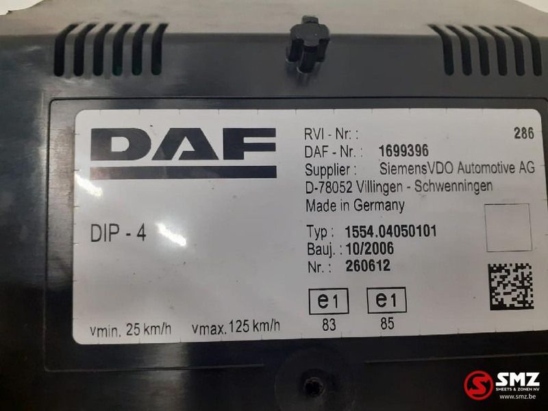 DAF Occ instrumentenpaneel DAF - Dashboard for Truck: picture 3 DAF Occ instrumentenpaneel DAF - Dashboard for Truck: picture 3