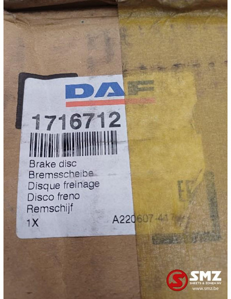DAF Remschijf achter DAF - Brake disc for Truck: picture 4 DAF Remschijf achter DAF - Brake disc for Truck: picture 4