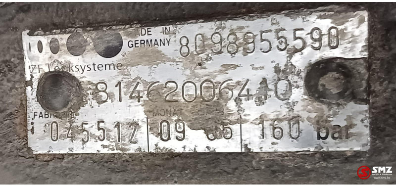 MAN Occ Stuurhuis MAN - Steering gear for Truck: picture 5 MAN Occ Stuurhuis MAN - Steering gear for Truck: picture 5