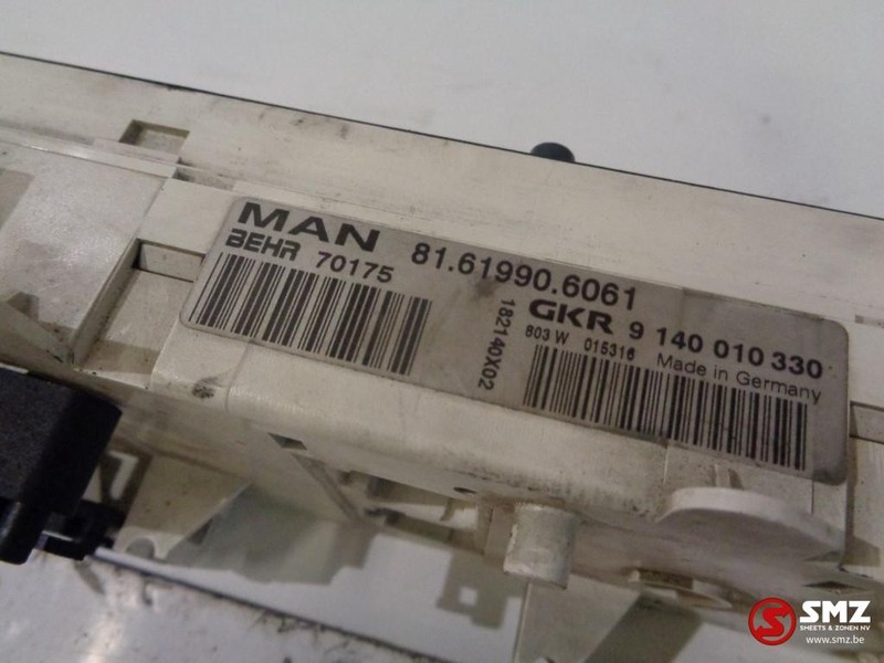 MAN Occ bediening verwarming MAN TGA 81619906061 - Heating/ Ventilation for Truck: picture 5 MAN Occ bediening verwarming MAN TGA 81619906061 - Heating/ Ventilation for Truck: picture 5