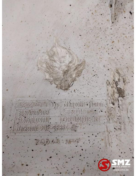 MAN Occ spatbordverlenging links MAN TGX - Body and exterior for Truck: picture 4 MAN Occ spatbordverlenging links MAN TGX - Body and exterior for Truck: picture 4