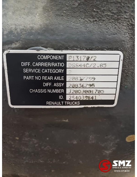 Renault Occ aandrijfas DSS1344C Renault - Drive shaft for Truck: picture 5 Renault Occ aandrijfas DSS1344C Renault - Drive shaft for Truck: picture 5