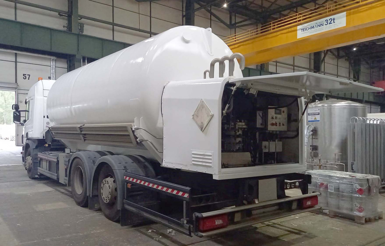 SCANIA Gas tank truck Orca cryogenic used for nitrogen and argon - Tank truck: picture 5 SCANIA Gas tank truck Orca cryogenic used for nitrogen and argon - Tank truck: picture 5
