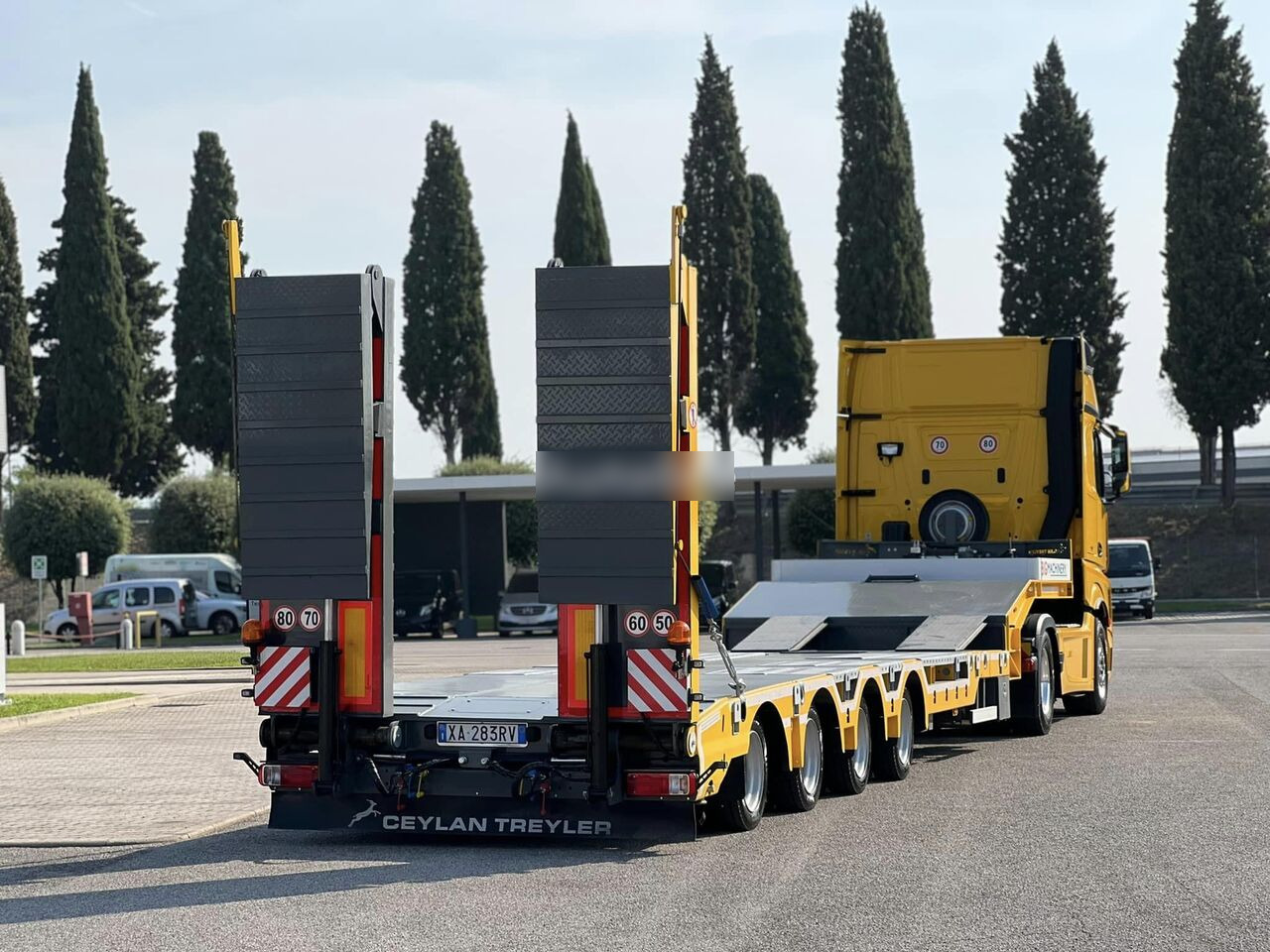 CEYLAN 4 AXLES STANDART & EXTENDABLE LOWBED - Low loader semi-trailer: picture 2 CEYLAN 4 AXLES STANDART & EXTENDABLE LOWBED - Low loader semi-trailer: picture 2