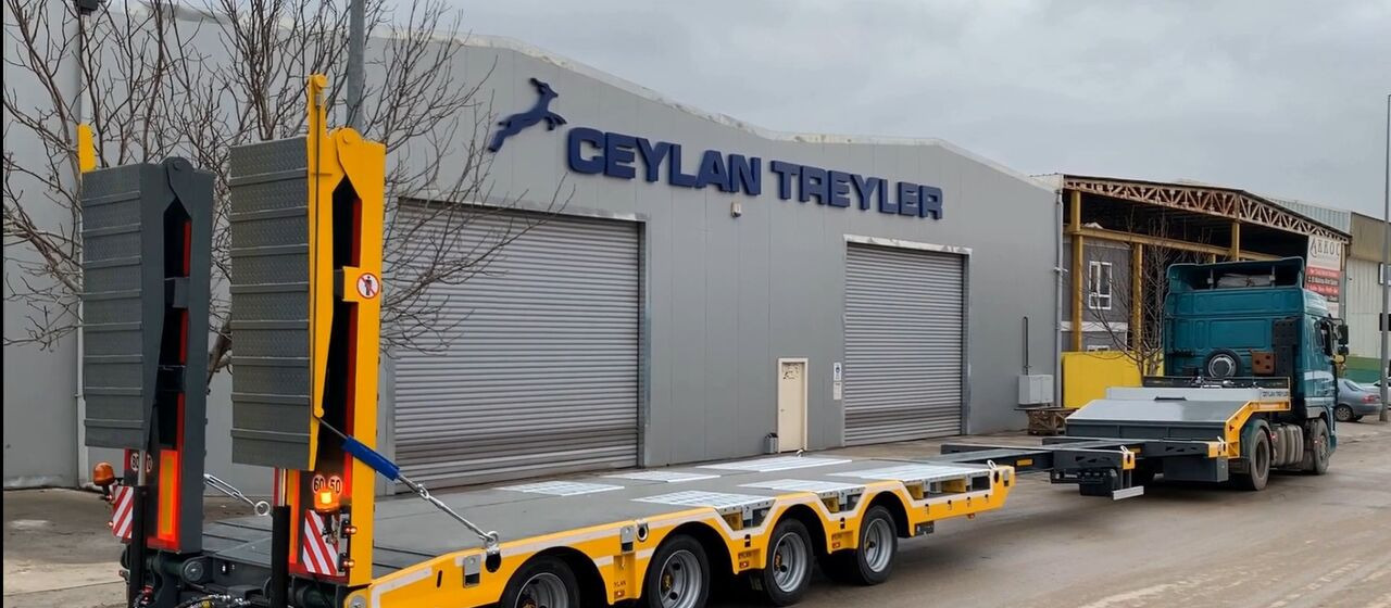 CEYLAN 4 AXLES STANDART & EXTENDABLE LOWBED - Low loader semi-trailer: picture 4 CEYLAN 4 AXLES STANDART & EXTENDABLE LOWBED - Low loader semi-trailer: picture 4
