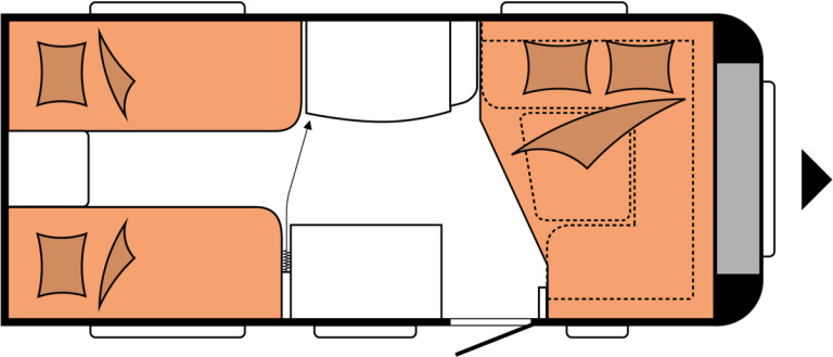 DE LUXE 460 LU - Caravan: picture 2 DE LUXE 460 LU - Caravan: picture 2