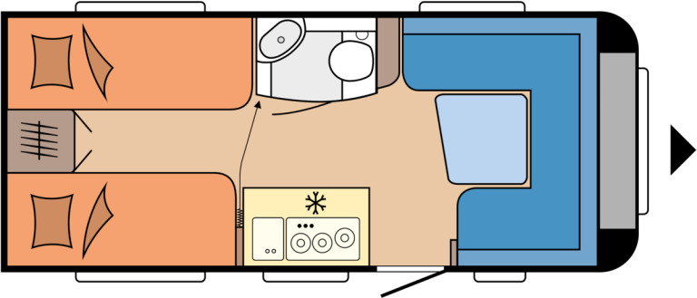 DE LUXE 460 LU - Caravan: picture 1 DE LUXE 460 LU - Caravan: picture 1