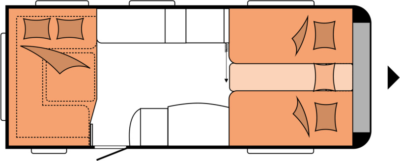 Hobby PRESTIGE 560 UL - Caravan: picture 2 Hobby PRESTIGE 560 UL - Caravan: picture 2