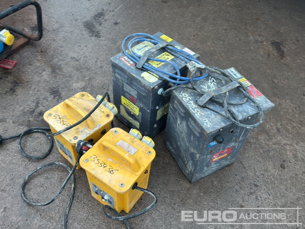 110 Volt Transformers (4 of) - Construction equipment: picture 1 110 Volt Transformers (4 of) - Construction equipment: picture 1