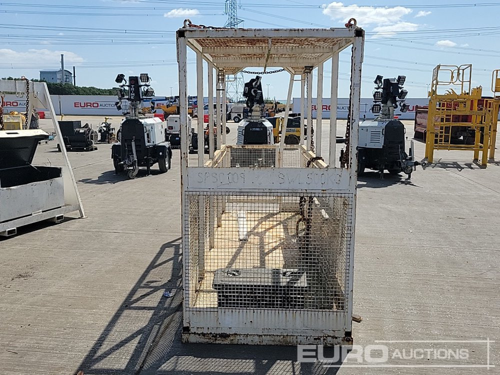 Construction equipment 13' x 4' Man Basket to suit Crane/Forks: picture 6