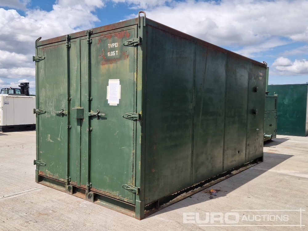 16' x 8' Sound Proof Container (Cannot Be Reconsigned) - Shipping container: picture 1 16' x 8' Sound Proof Container (Cannot Be Reconsigned) - Shipping container: picture 1