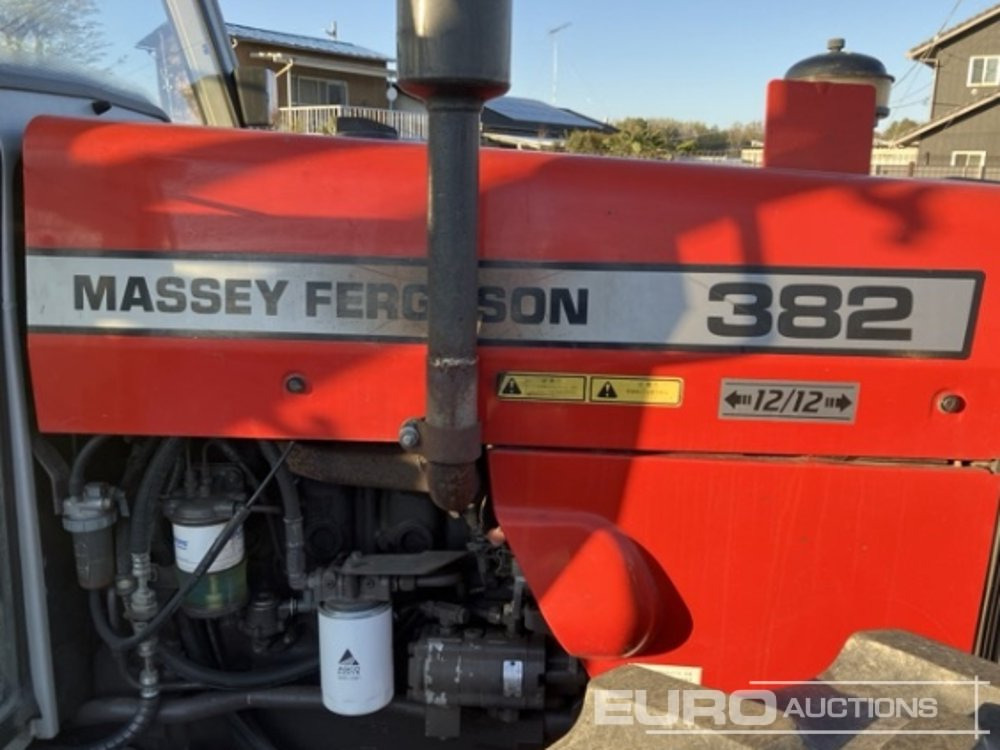 1996 Massey Ferguson 382 4WD, A/C - Farm tractor: picture 4 1996 Massey Ferguson 382 4WD, A/C - Farm tractor: picture 4