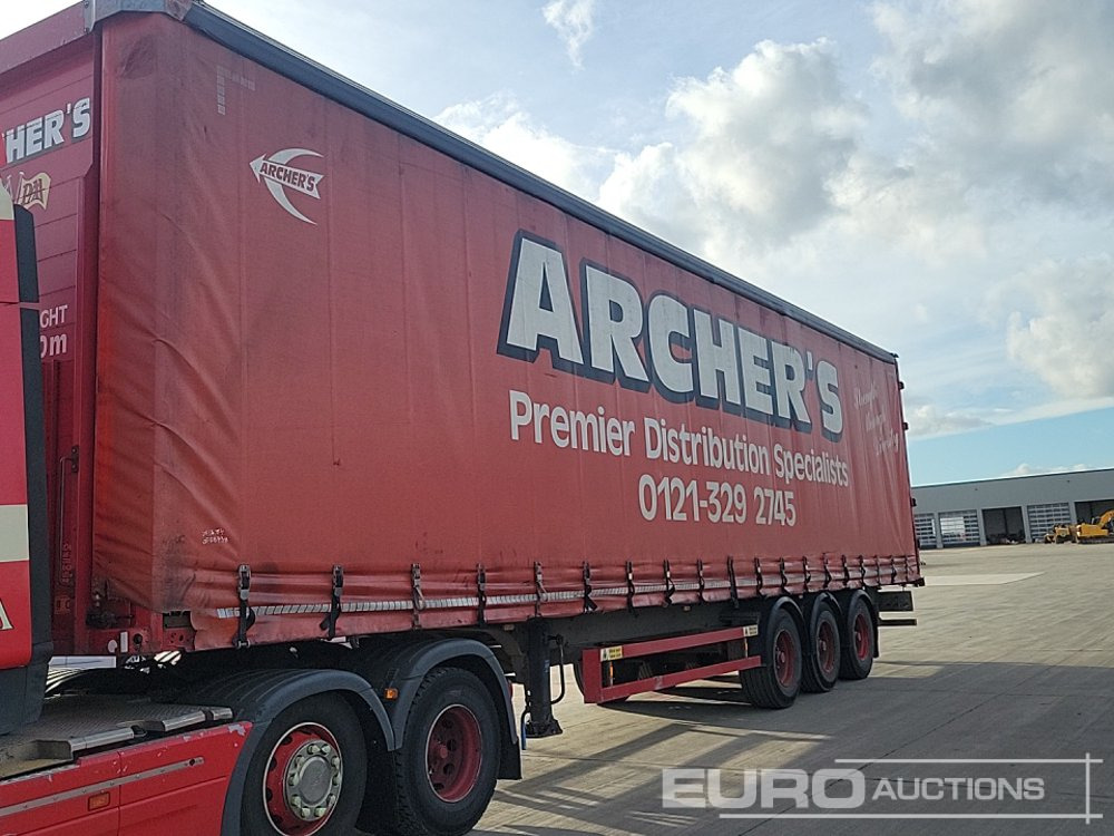 2006 Schmidtz Tri Axle Curtainsider Trailer - Curtainsider semi-trailer: picture 1 2006 Schmidtz Tri Axle Curtainsider Trailer - Curtainsider semi-trailer: picture 1