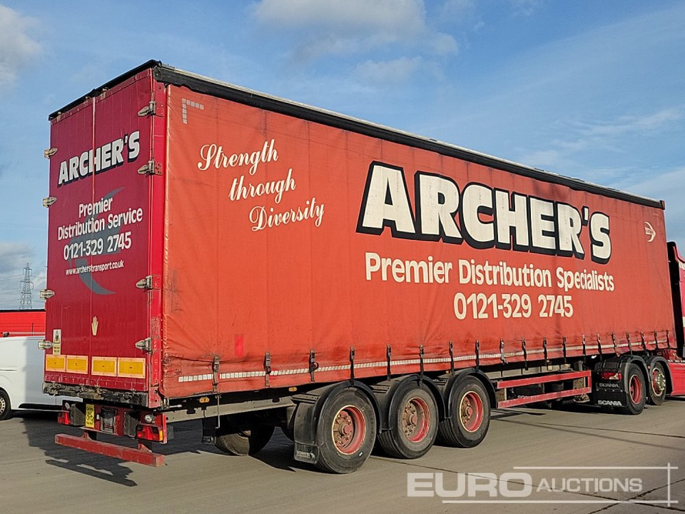 2006 Schmidtz Tri Axle Curtainsider Trailer - Curtainsider semi-trailer: picture 5 2006 Schmidtz Tri Axle Curtainsider Trailer - Curtainsider semi-trailer: picture 5