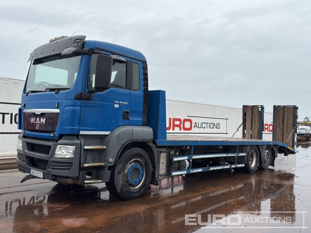 2009 MAN TGS 26.360 - Dropside/ Flatbed truck: picture 1 2009 MAN TGS 26.360 - Dropside/ Flatbed truck: picture 1