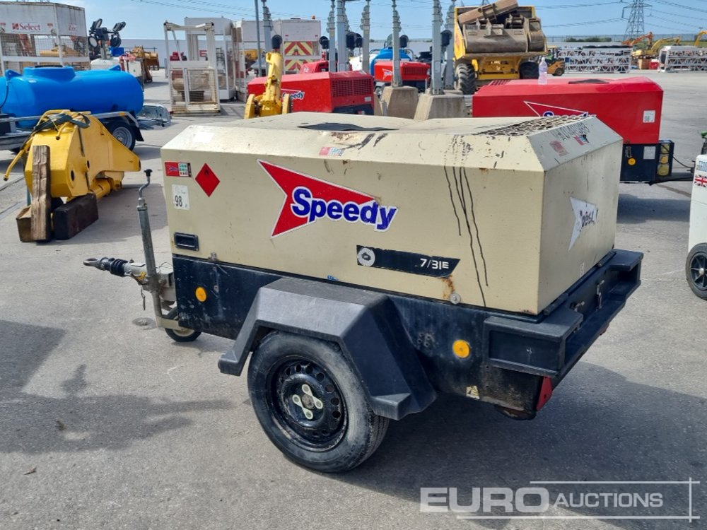 2011 Doosan 731E - Air compressor: picture 3 2011 Doosan 731E - Air compressor: picture 3